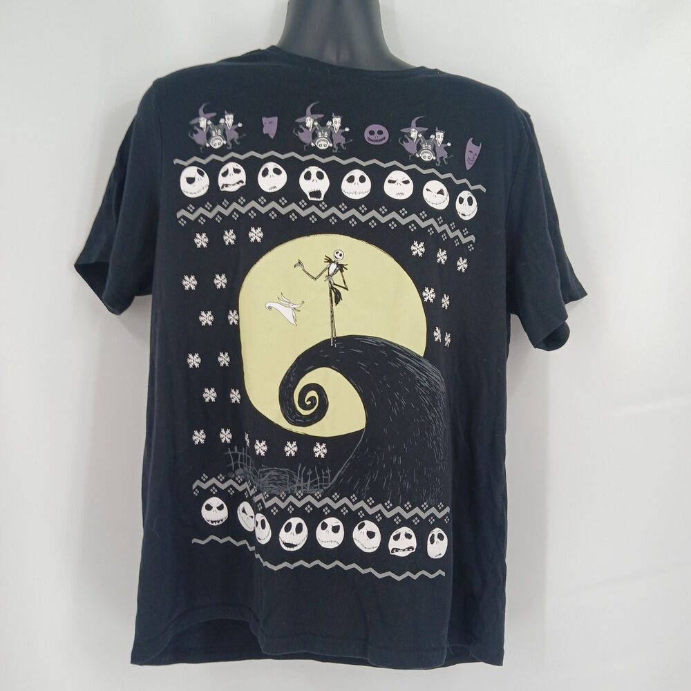woman Disney The Nightmare Before Christmas Jack Skellington Graphic Tee size XL